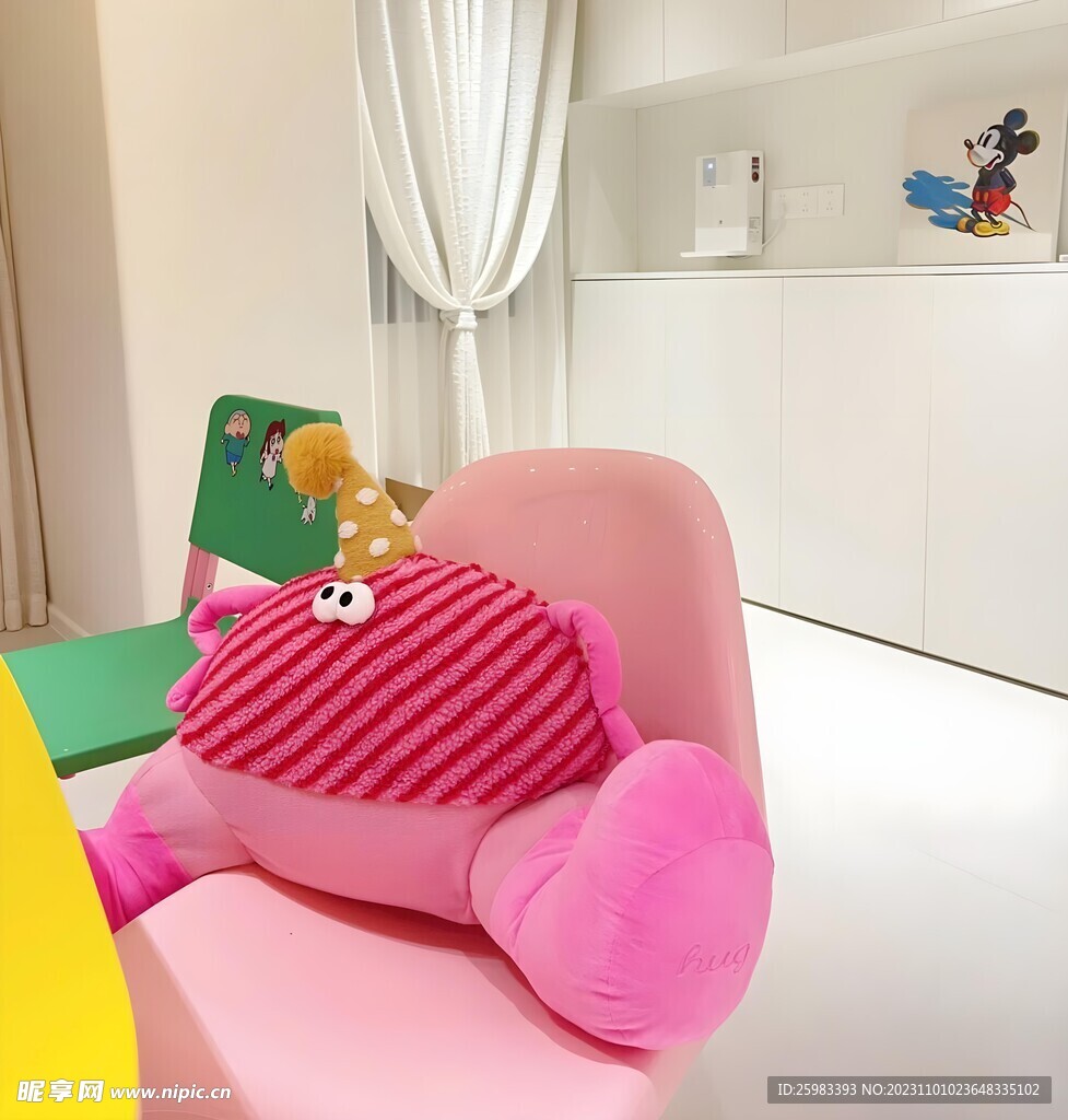 小怪兽靠垫