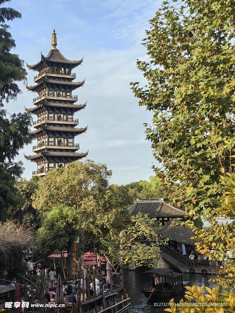 乌镇 江南 水乡 古镇 风景 