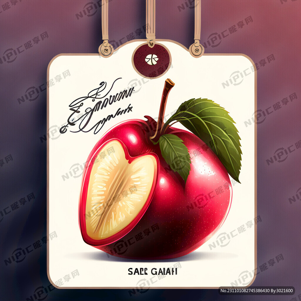 帮我设计一个圣女果标签