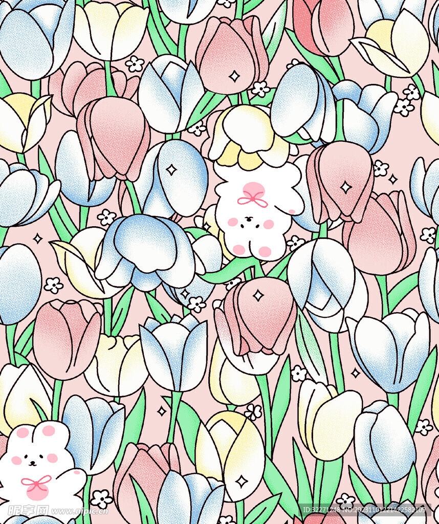 碎花