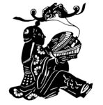 剪纸民俗人物         