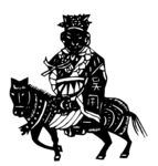 剪纸民俗人物         
