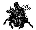 剪纸民俗人物         