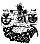 剪纸民俗人物         