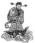 剪纸民俗人物         