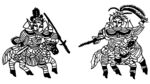 剪纸民俗人物         
