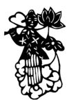 剪纸民俗人物         