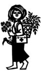 剪纸民俗人物         