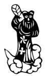 剪纸民俗人物         