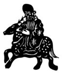 剪纸民俗人物         