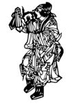 剪纸民俗人物         