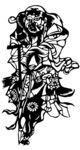剪纸民俗人物         
