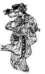 剪纸民俗人物         
