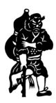 剪纸民俗人物         