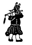 剪纸民俗人物         