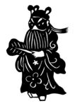 剪纸民俗人物         