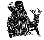 剪纸民俗人物         