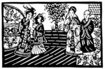 剪纸民俗人物         