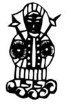剪纸民俗人物         
