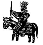 剪纸民俗人物         
