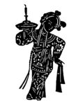 剪纸民俗人物         
