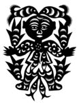 剪纸民俗人物         