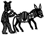 剪纸民俗人物         