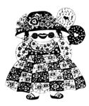 剪纸民俗人物         