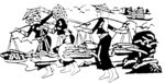 剪纸民俗人物         