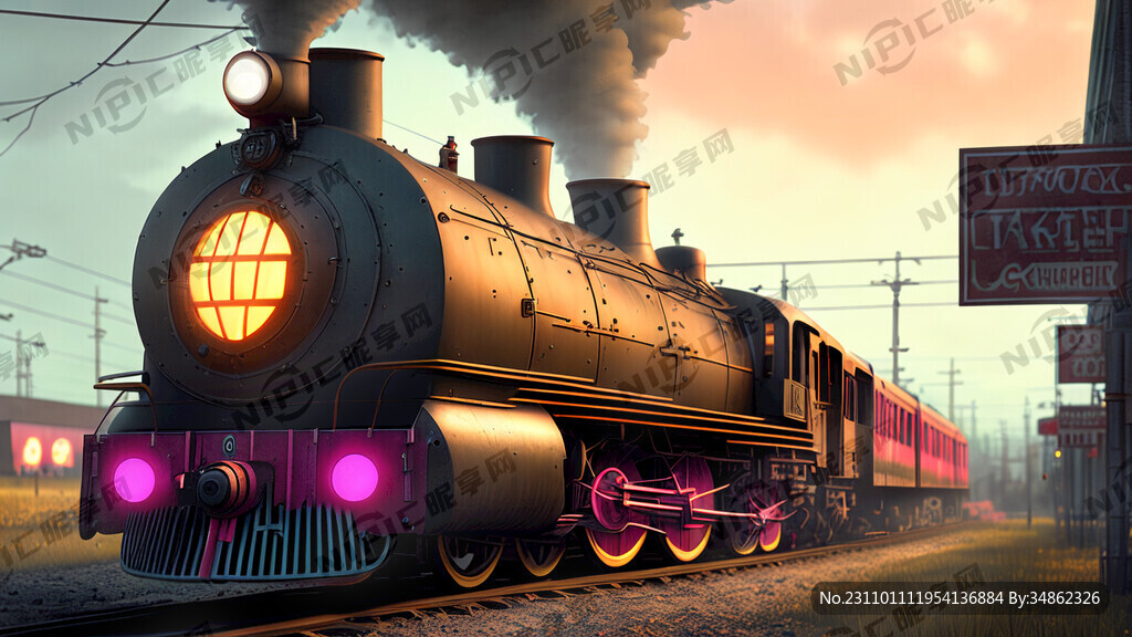 赛博朋克万圣节考斯普雷机车