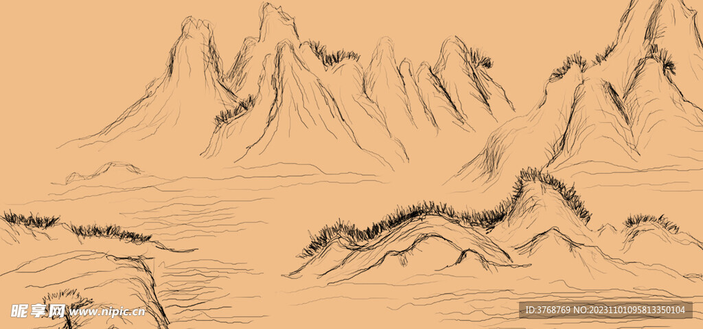 水墨山水