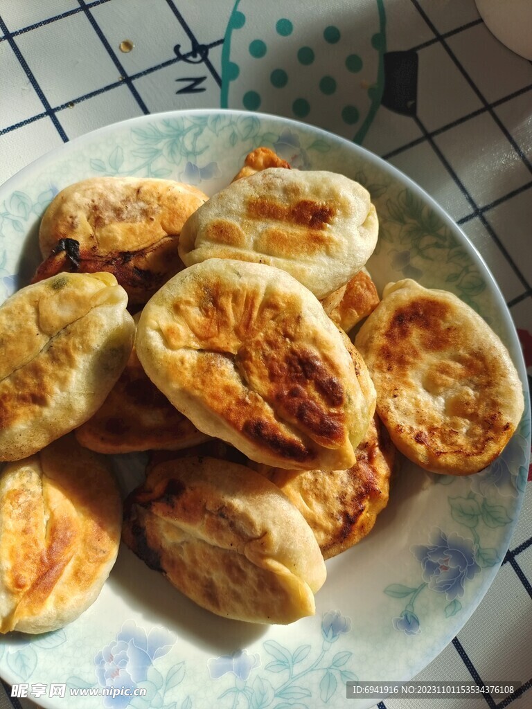 煎饺子