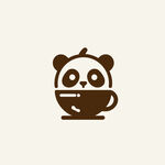 创意熊猫卡通设计