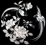 线稿连环画图案