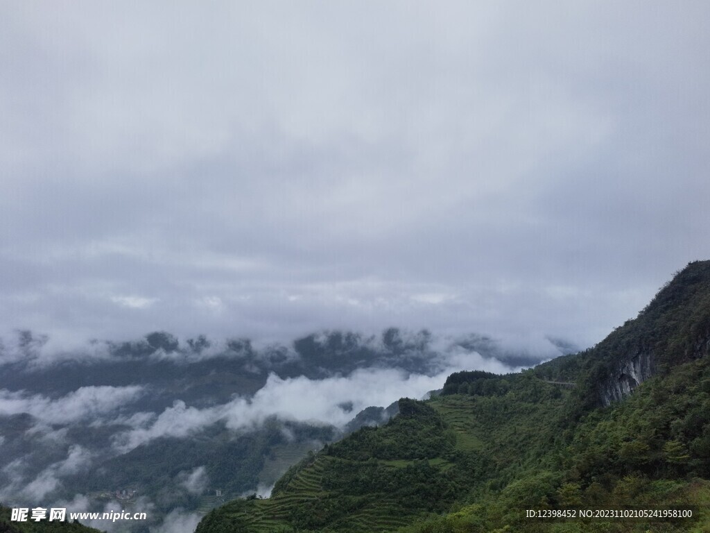 高山云海
