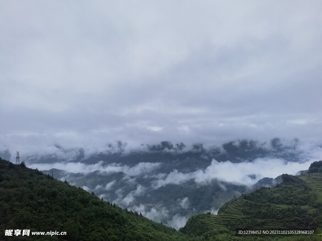 群山云海