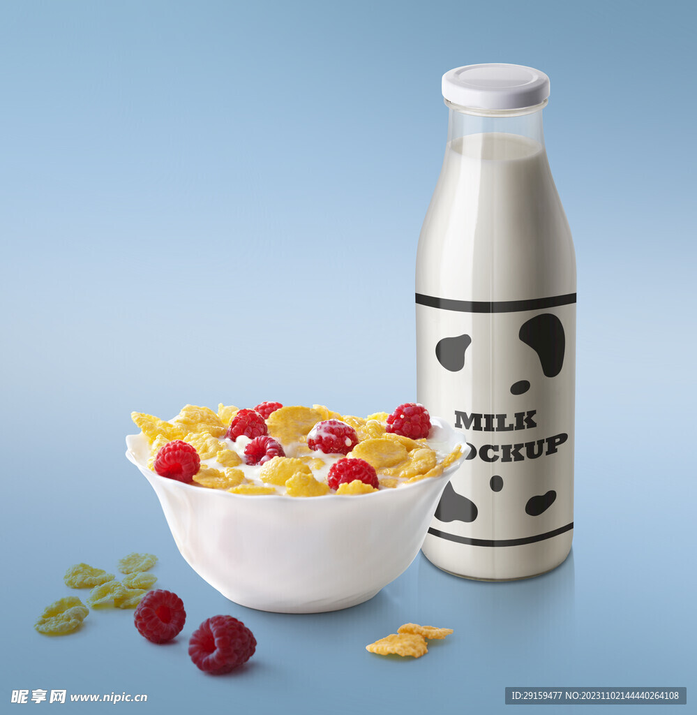          牛奶瓶包装 
