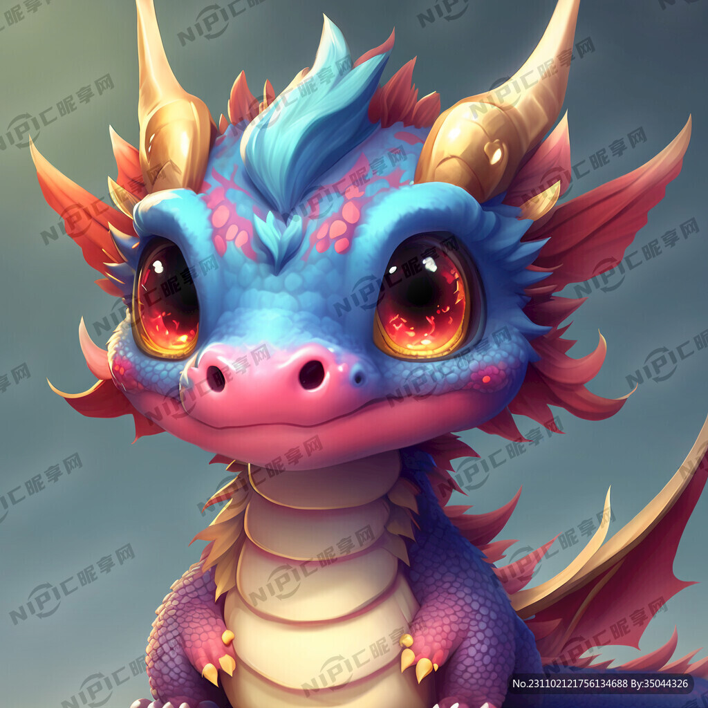 龙可爱萌宠大吉大利