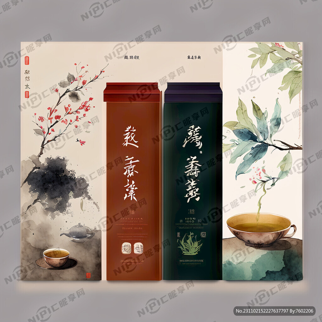中国茶文化 茶元素