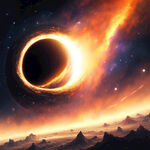 黑洞，天体，星空，科幻，星球末日，浩瀚宇宙，宇宙星系