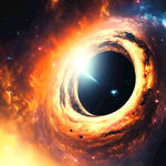 黑洞，天体，星空，科幻，星球末日，浩瀚宇宙，宇宙星系