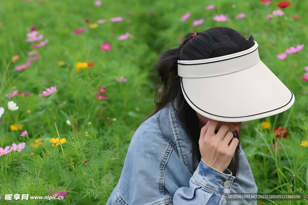 休闲的女孩