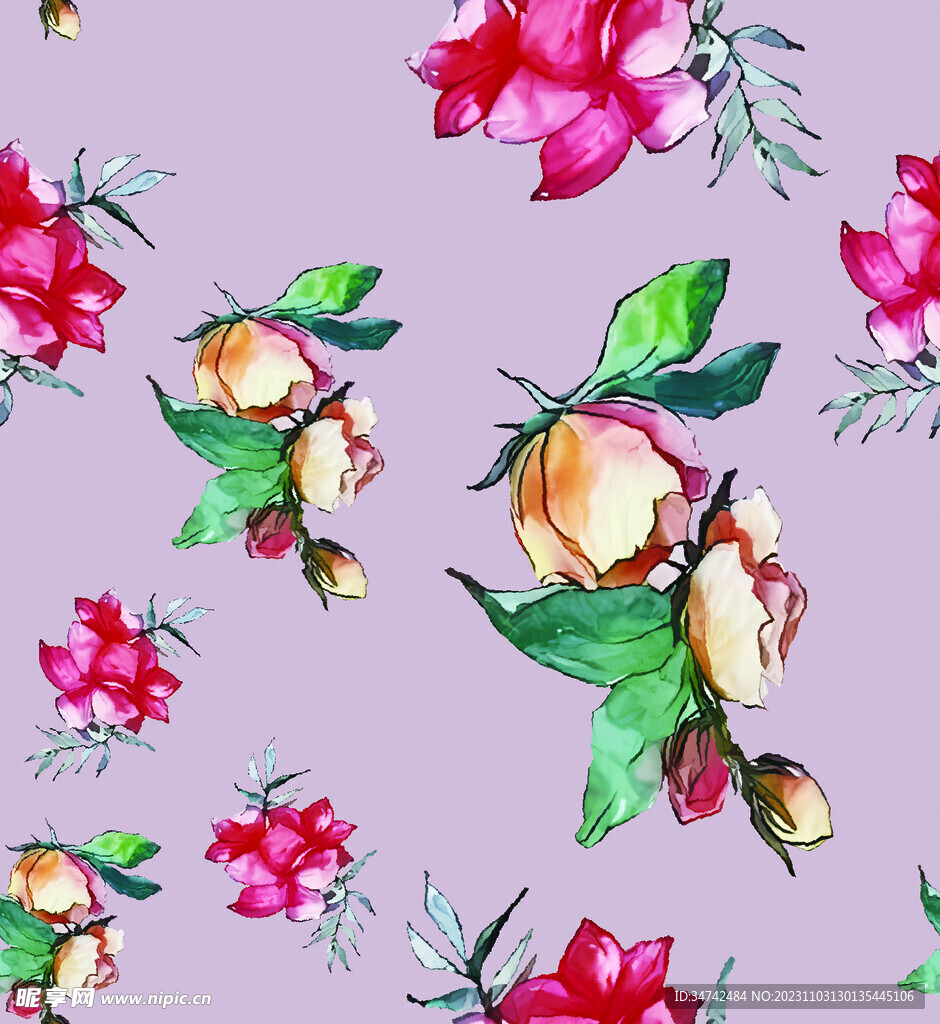 碎花