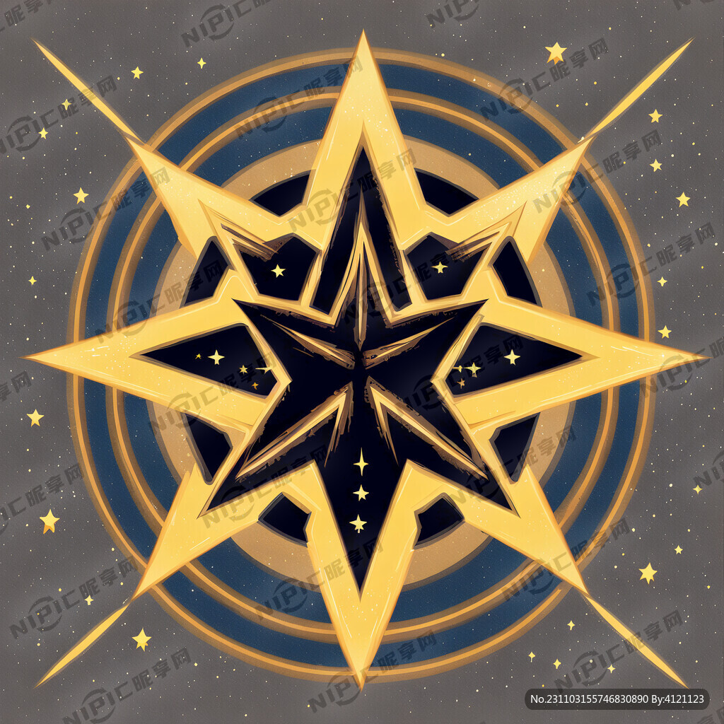 群星艺术团标志