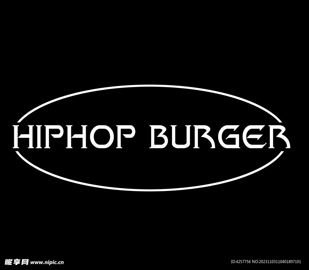 汉堡品牌logo标志