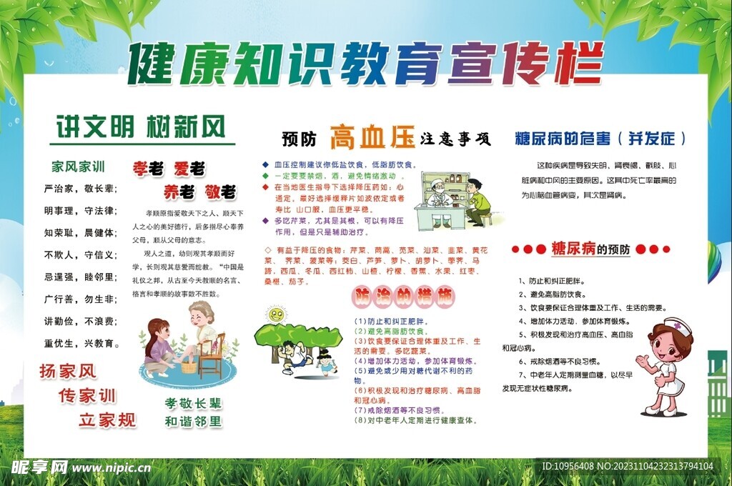 健康教育宣传栏