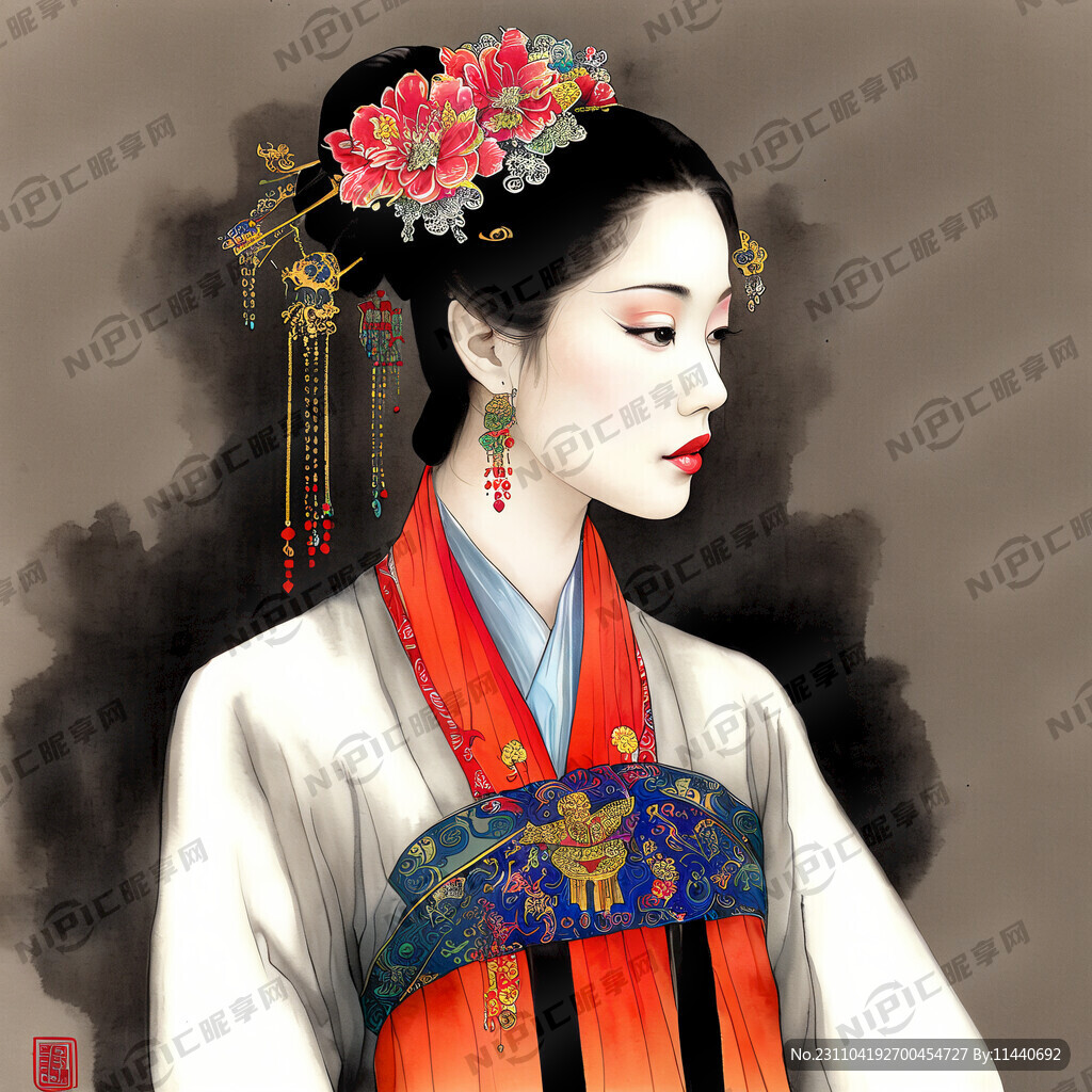 潮牌服饰 中国风 没有人物