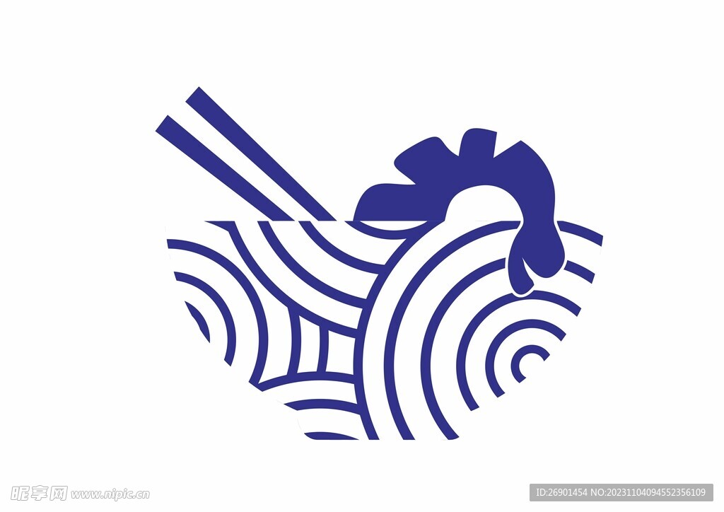 海鲜面馆标志logo