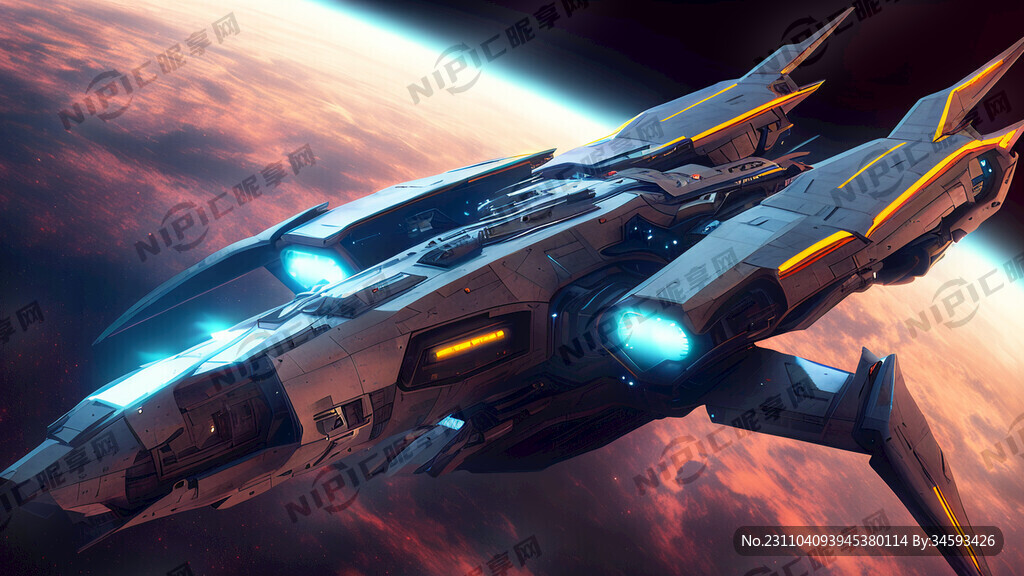 巨无霸 未来科技感飞机