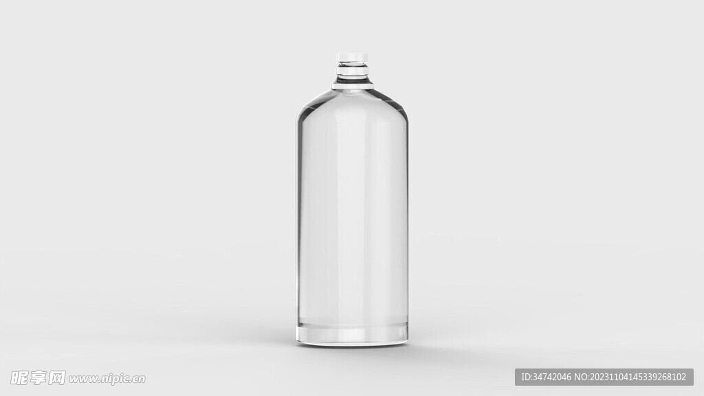 3D建模玻璃瓶